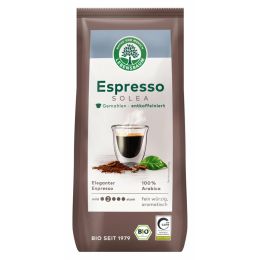 Espresso Solea®, entkoffeiniert, gemahlen bio