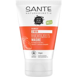 Family 3 Min Feuchtigkeits Maske Bio-Mango & Aloe Vera