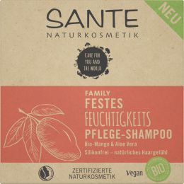 Festes Feuchtigkeits Pflege-Shampoo Bio-Mango & Aloe Vera