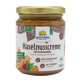 Haselnusscreme mit Erdmandeln bio