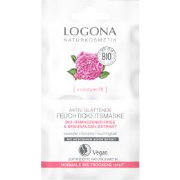 Moisture Lift Aktiv glättende Feuchtigkeitsmaske Bio-Damaszener Rose