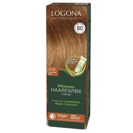 Pflanzenhaarfarbe Creme 210 kupferrot