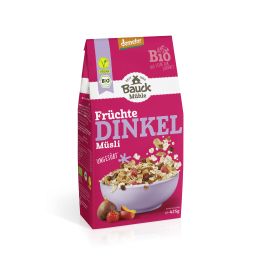 Dinkel Müsli Früchtezart Demeter bio