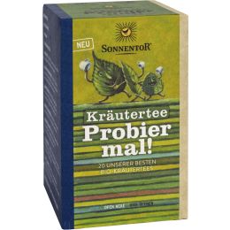 Kräutertee Probier mal!, Doppelkammerbeutel bio