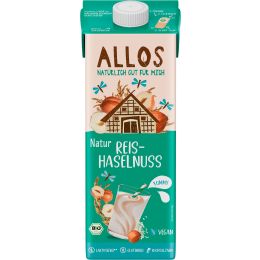 Natur Reis-Haselnuss Drink bio