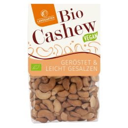 Bio Cashews geröstet und leicht gesalzen