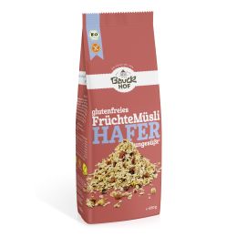 Hafermüsli Früchte ungesüßt, glutenfrei bio