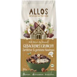 Mit Herz & Hand Gebackenes Crunchy Zartbitter & geröstete Haselnuss bio