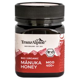 TranzAlpine Bio Manukahonig MGO 400+