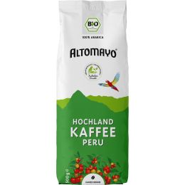 ALTOMAYO Hochlandkaffee, ganze Bohnen bio 500 g