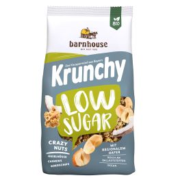 Krunchy Low Sugar Crazy Nuts 375g bio