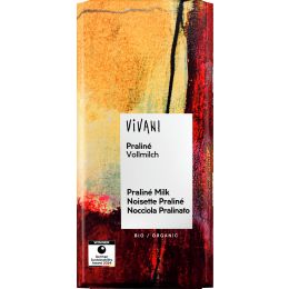 Praliné  Vollmilch Schokolade bio
