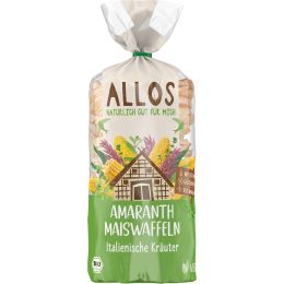 Amaranth Maiswaffeln Italienische Kräuter bio