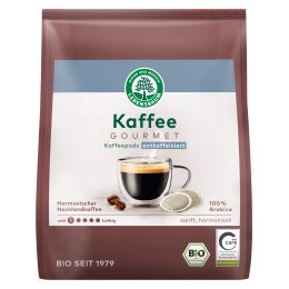 Kaffee Gourmet entkoffeiniert Pads bio