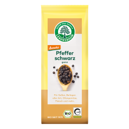 Pfeffer schwarz, ganz bio