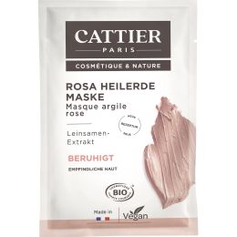 Cattier Paris Rosa Heilerde Maske, Sachet