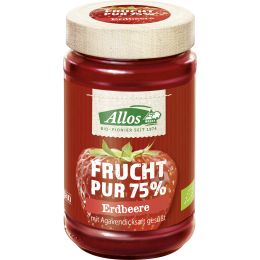 Frucht Pur 75% Erdbeere bio