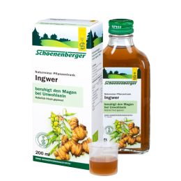 Ingwer, Naturreiner Pflanzentrunk bio