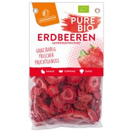 Pure Bio Erdbeeren gefriergetrocknet