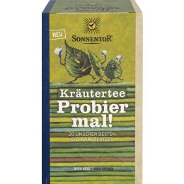 Kräutertee Probier mal!, Doppelkammerbeutel bio