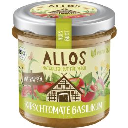 aufs Brot Kirschtomate Basilikum bio
