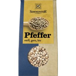 Pfeffer weiß ganz, Packung bio