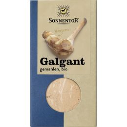 Galgant gemahlen, Packung bio