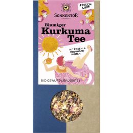 Blumiger Kurkuma Tee lose bio