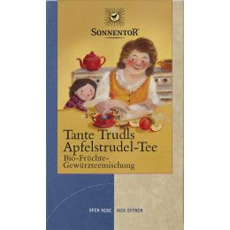 Tante Trudls Apfelstrudel Tee, Doppelkammerbeutel bio