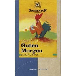 Guten Morgen Kräutertee, Doppelkammerbeutel bio