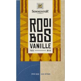 Rooibos Vanille Tee, Doppelkammerbeutel bio