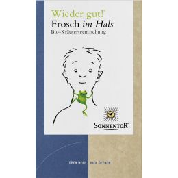 Wieder gut! Frosch im Hals® Kräutertee bio