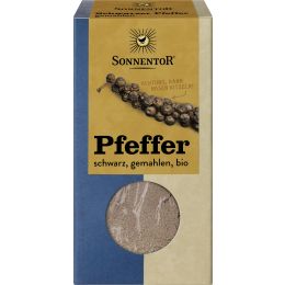 Pfeffer schwarz, gemahlen, bio