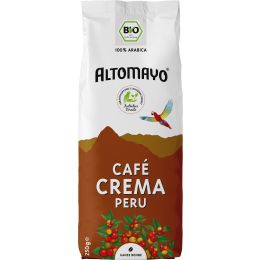 ALTOMAYO Café Crema, ganze Bohnen bio 250 g