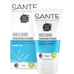 Erfrischende Feuchtigkeitscreme Bio-Aloe Vera & Chiasamen