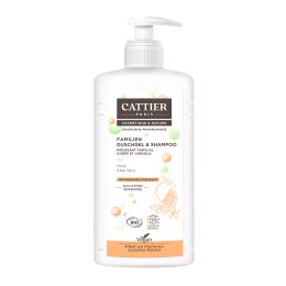 Cattier Paris Familien Duschgel & Shampoo Orangenblütenduft