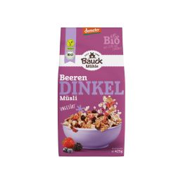 Dinkel Müsli Beeren Demeter bio