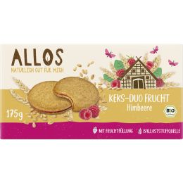 Keks-Duo Frucht Himbeere bio