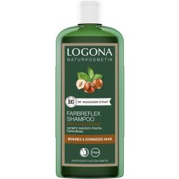 Farbreflex Shampoo Braun-Schwarz Bio-Haselnuss