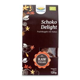 Schoko Delight Fruchtkugeln mit Kakao