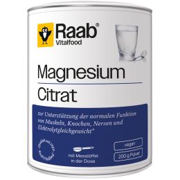 Magnesiumcitrat Pulver, 200 g