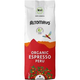  ALTOMAYO Organic Espresso, ganze Bohnen bio 500 g