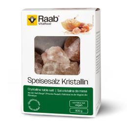 Kristallines Speisesalz Brocken