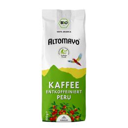ALTOMAYO Kaffee entkoffeiniert, gemahlen bio 500 g