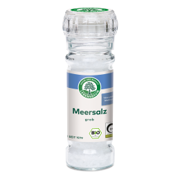 Meersalz, grob bio Mühle
