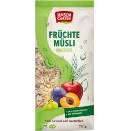 Früchte-Müsli ungesüßt bio 750 g