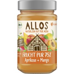 Frucht Pur 75% Aprikose + Mango bio