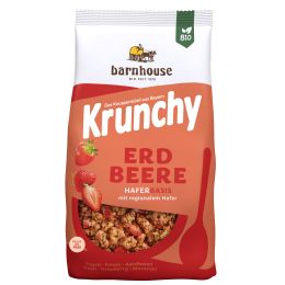 Krunchy Erdbeer bio 375 g