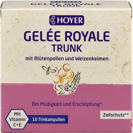 Gelée Royale und Blütenpollen Trinkampullen