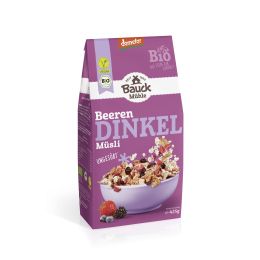 Dinkel Müsli Beeren Demeter bio